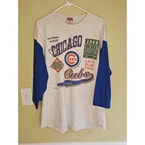 Vintage 90s MLB Chicago Cubs Wrigley Field T-Shirt Glory Days Men's L USA Made